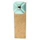 2 Pieces Solid Sage Green Square Ceramic Door Stopper
